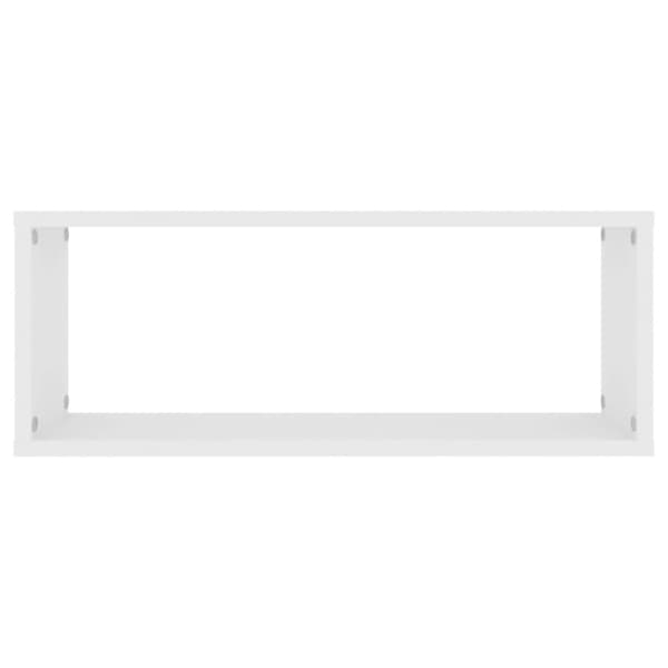 vidaXL Kuutioseinähyllyt 4 kpl valkoinen 60x15x23 cm lastulevy -  Seinähyllyt