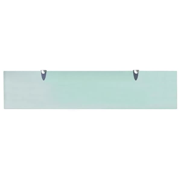 vidaXL Svävande hylla glas 90x20 cm 8 mm - Vägghyllor & fönsterbrädor