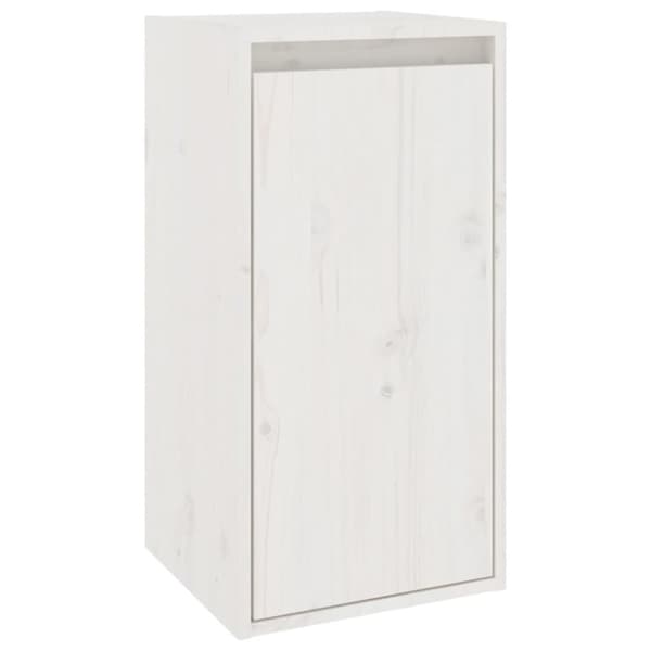 vidaXL Seinäkaapit 2 kpl valkoinen 30x30x60 cm täysi mänty -  Seinähyllyt