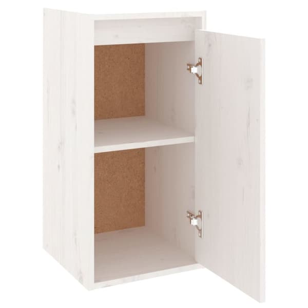 vidaXL Seinäkaapit 2 kpl valkoinen 30x30x60 cm täysi mänty -  Seinähyllyt