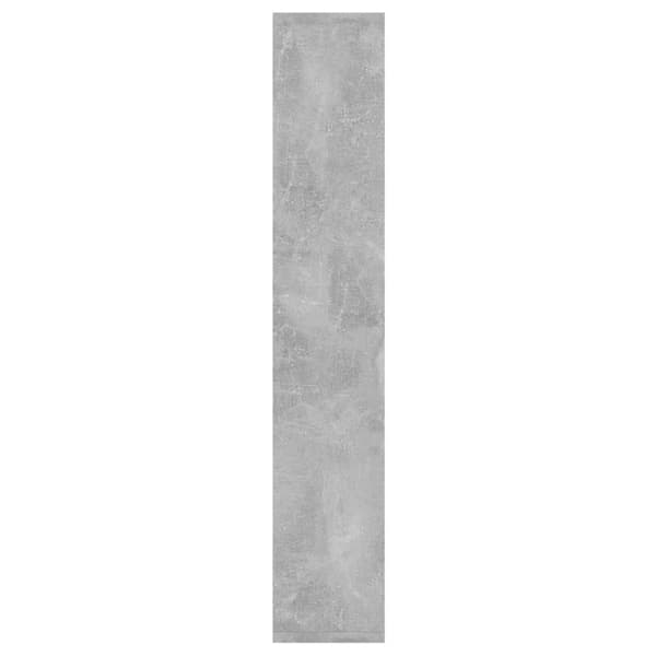 vidaXL væghylde 36x16x90 cm konstrueret træ betongrå - Væghylder & smalle hylder