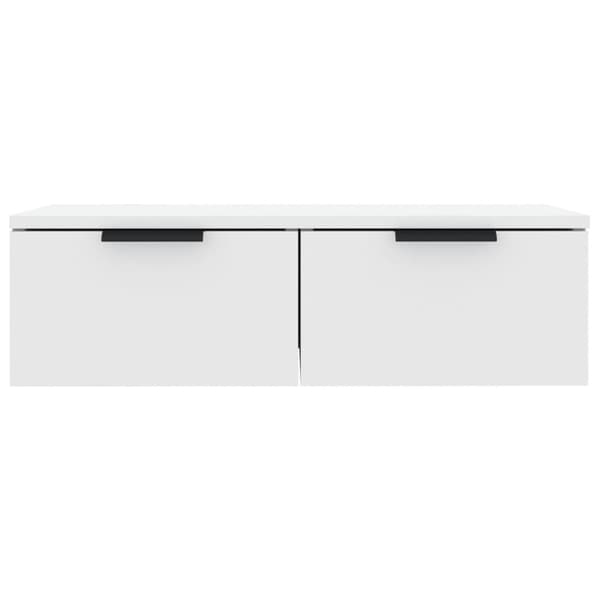 vidaXL Väggskåp vit 68x30x20 cm konstruerat trä - Vägghyllor & fönsterbrädor