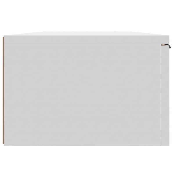 vidaXL Väggskåp vit 68x30x20 cm konstruerat trä - Vägghyllor & fönsterbrädor