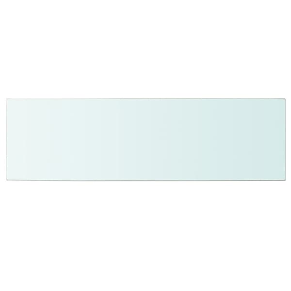 vidaXL hylder 2 stk. glaspanel 100 x 30 cm klar -  Væghylder & smalle hylder