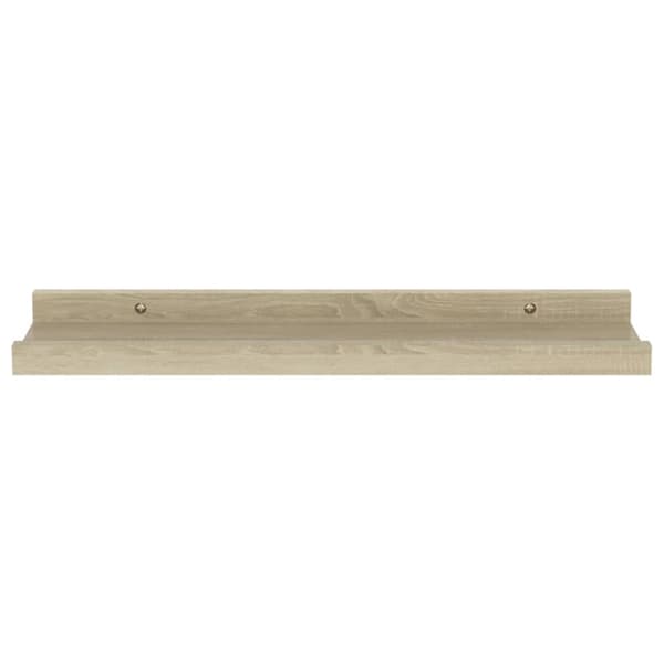 vidaXL Vägghyllor 4 st sonoma-ek 40x9x3 cm - Vägghyllor & fönsterbrädor
