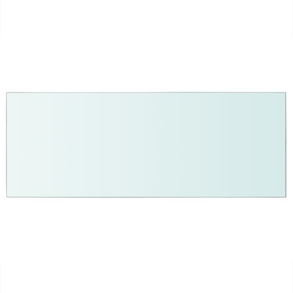 vidaXL Hyllplan glas genomskinlig 60x25 cm - Vägghyllor & fönsterbrädor