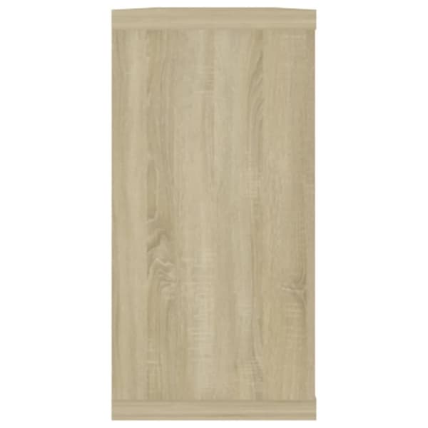 vidaXL Vägghylla kubformad 4 st sonoma-ek 100x15x30 cm konstruerat trä -  Vägghyllor & fönsterbrädor
