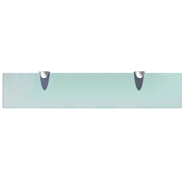 vidaXL Svävande hylla glas 50x10 cm 8 mm -  Vägghyllor & fönsterbrädor