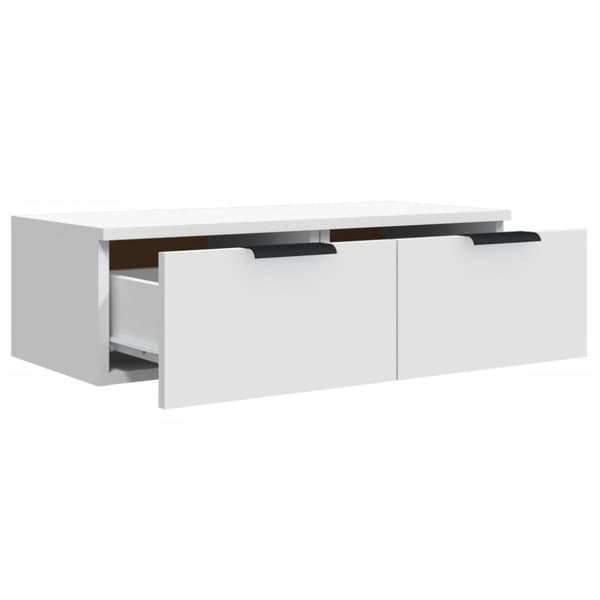 vidaXL Seinäkaapit 2 kpl valkoinen 68x30x20 cm tekninen puu -  Seinähyllyt