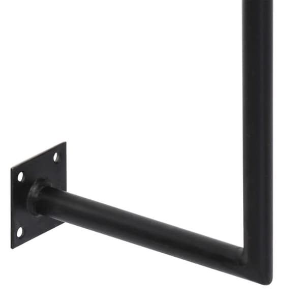 vidaXL Väggmonterat skrivbord 90x40x170 cm massivt akaciaträ -  Vägghyllor & fönsterbrädor