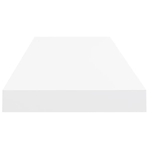 vidaXL Svävande vägghylla vit 80x23,5x3,8 cm MDF -  Vägghyllor & fönsterbrädor