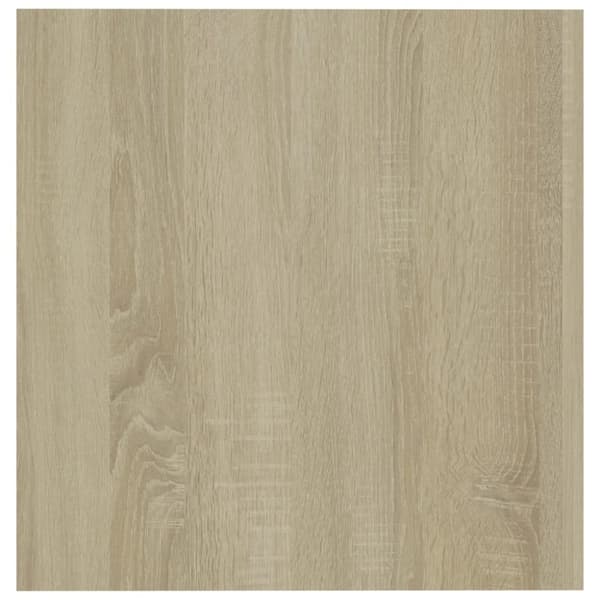 vidaXL væghængt skab 80x39x40 cm spånplade sonoma-eg - Væghylder & smalle hylder