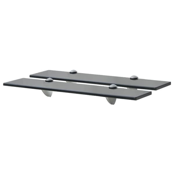 vidaXL Kelluvat hyllyt 2 kpl lasi 50x20 cm 8 mm -  Seinähyllyt