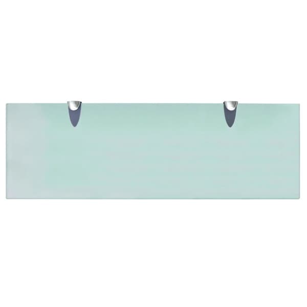 vidaXL svævehylde 2 stk. 60 x 20 cm 8 mm glas -  Væghylder & smalle hylder