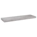Pikkukuva 3 / 8: vidaXL Kelluva seinähylly betoninharmaa 80x23,5x3,8 cm MDF -  Seinähyllyt