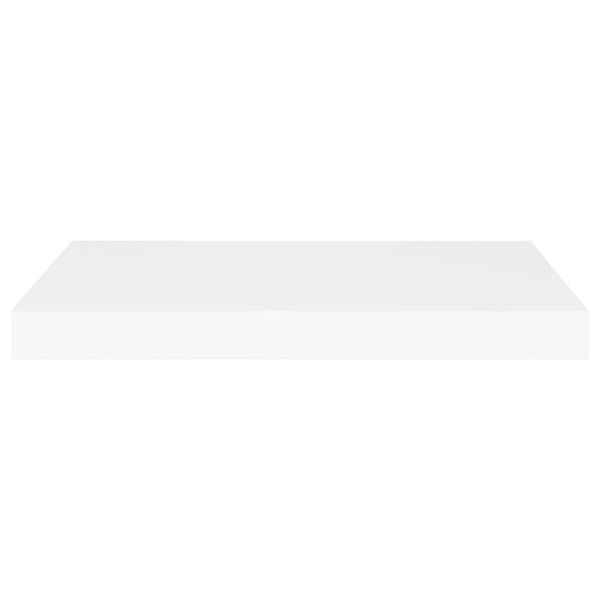 vidaXL væghylder 2 stk. 60x23,5x3,8 cm MDF hvid - Væghylder & smalle hylder