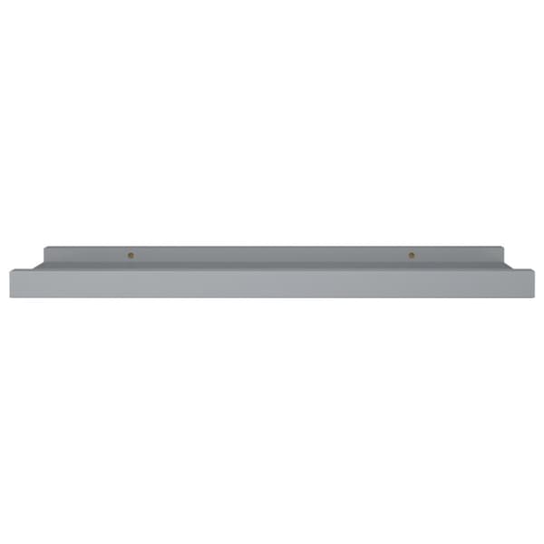 vidaXL Tauluhyllyt 2 kpl harmaa 40x9x3 cm MDF -  Seinähyllyt