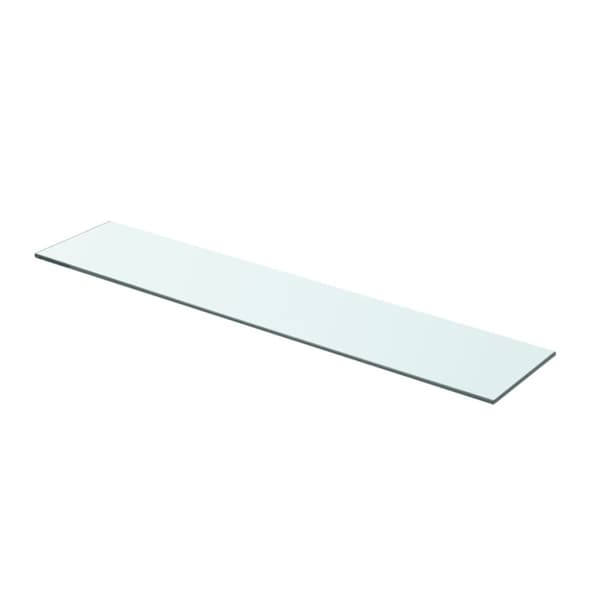 vidaXL Hyllplan glas genomskinlig 70x15 cm -  Vägghyllor & fönsterbrädor