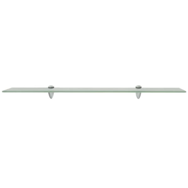 vidaXL Svävande hylla glas 80x20 cm 8 mm -  Vägghyllor & fönsterbrädor