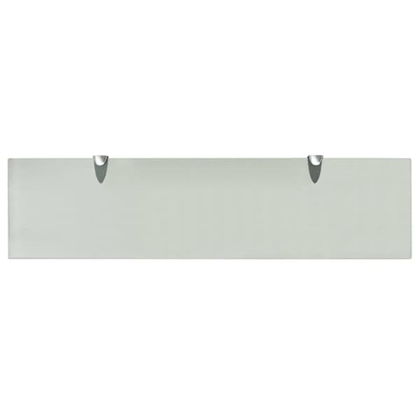 vidaXL Svävande hylla glas 80x20 cm 8 mm -  Vägghyllor & fönsterbrädor