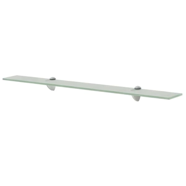 vidaXL Svävande hylla glas 80x20 cm 8 mm -  Vägghyllor & fönsterbrädor