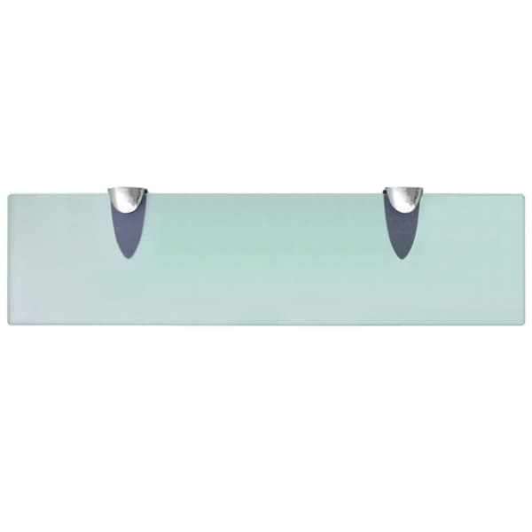 vidaXL svævehylder 2 stk. 40 x 10 cm 8 mm glas - Væghylder & smalle hylder