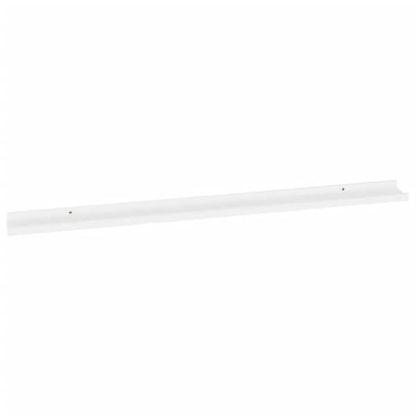 vidaXL Seinähyllyt 4 kpl valkoinen 115x9x3 cm -  Seinähyllyt