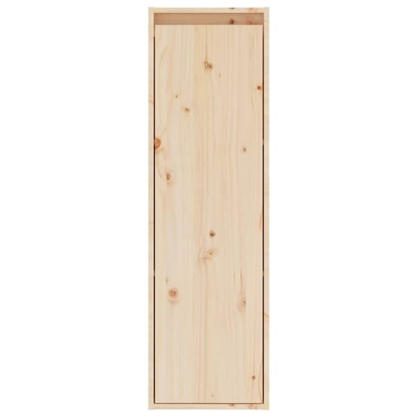 vidaXL Väggskåp 2 st 30x30x100 cm massiv furu -  Vägghyllor & fönsterbrädor