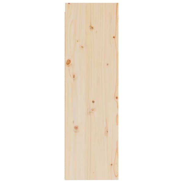 vidaXL Väggskåp 2 st 30x30x100 cm massiv furu -  Vägghyllor & fönsterbrädor
