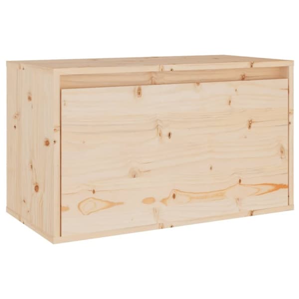 The Living Store Väggskåp 60x30x35 cm massiv furu - Vägghyllor & fönsterbrädor