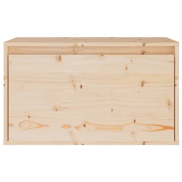 The Living Store Väggskåp 60x30x35 cm massiv furu - Vägghyllor & fönsterbrädor