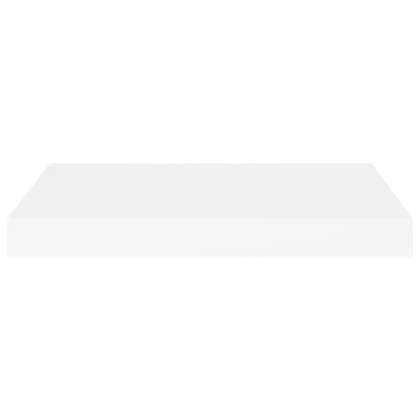 The Living Store Svävande vägghyllor 2 st vit 40x23x3,8 cm MDF - Vägghyllor & fönsterbrädor