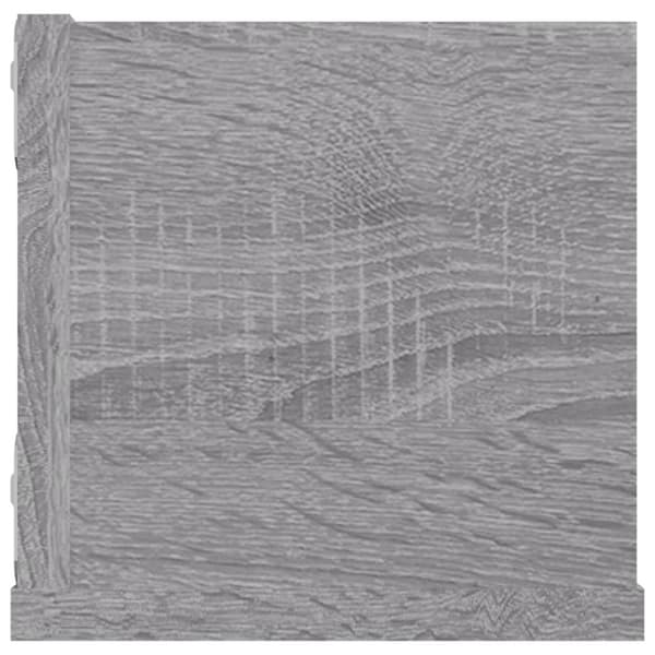 Seinähyllyt - Living CD-hylly harmaa Sonoma 100x18x18 cm tekninen puu