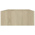 Miniatyrbild 7 av 11: Vägghyllor & fönsterbrädor - Living Väggmonterade lådor ek 2 st 40x23,5x10 cm MDF