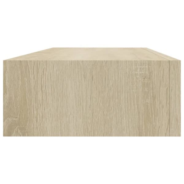 Seinähyllyt - Living Laatikkohyllyt seinälle 2 kpl tammi 60x23,5x10 cm MDF