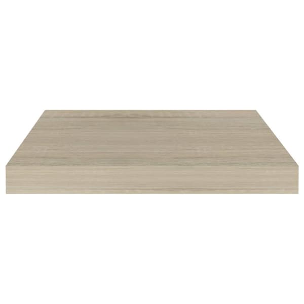 Vägghyllor & fönsterbrädor - Living Svävande vägghyllor 2 st ek 40x23x3,8 cm MDF