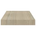 Miniatyrbild 7 av 9: Vägghyllor & fönsterbrädor - Living Svävande vägghyllor 2 st ek 40x23x3,8 cm MDF