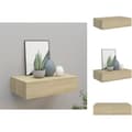 Pikkukuva 1 / 10: Seinähyllyt - Living Seinälaatikkohylly tammi 40x23,5x10 cm MDF