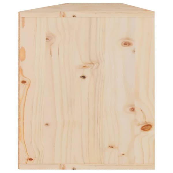 Vägghyllor & fönsterbrädor - Living Väggskåp 2 st 80x30x35 cm massiv furu