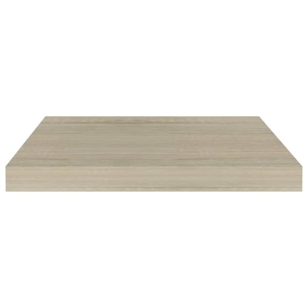 Vägghyllor & fönsterbrädor - Living Svävande vägghyllor 2 st ek 50x23x3,8 cm MDF