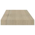 Miniatyrbild 6 av 9: Vägghyllor & fönsterbrädor - Living Svävande vägghyllor 2 st ek 50x23x3,8 cm MDF