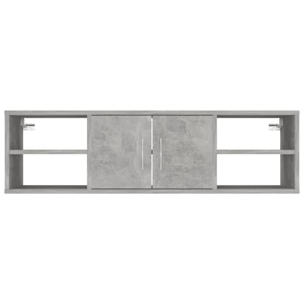 Væghylder & smalle hylder - Living væghylde 102x30x29 cm spånplade betongrå