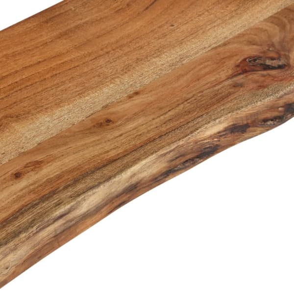 Seinähyllyt - Living Seinähyllyt 2 kpl 90x20x18 cm kiinteä akaasiapuu