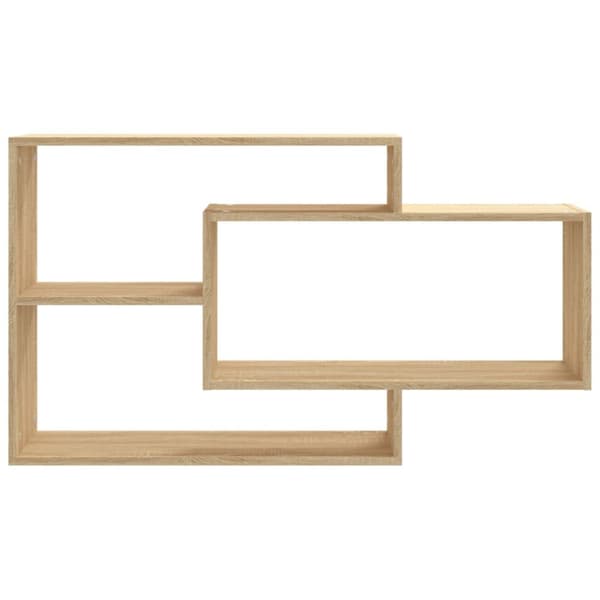 Vägghyllor & fönsterbrädor - Living Vägghyllor sonoma-ek 104x20x58,5 cm konstruerat trä