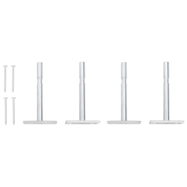 Vägghyllor & fönsterbrädor - Living Vägglådor betonggrå 2 st 40x23,5x10 cm MDF