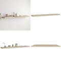 Miniatyrbild 1 av 8: Svävande vägghylla ek 120x23,5x3,8 cm MDF - Vägghylla - Vägghyllor - Home & Living