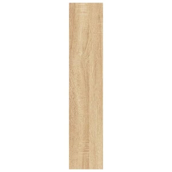 Vägghylla sonoma-ek 90x16x78 cm konstruerat trä - Vägghylla - Vägghyllor - Home & Living