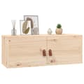 Miniatyrbillede 8 af 11: Vægskabe 2 stk. 80x30x30 cm massivt fyrretræ - Vægskab - Vægskabe - Home & Living