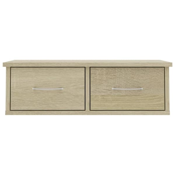 Seinälaatikkohylly Sonoma-tammi 60x26x18,5 cm lastulevy - Laatikkohylly - Laatikkohyllyt - Home & Living