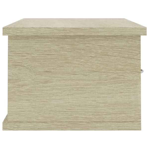 Seinälaatikkohylly Sonoma-tammi 60x26x18,5 cm lastulevy - Laatikkohylly - Laatikkohyllyt - Home & Living